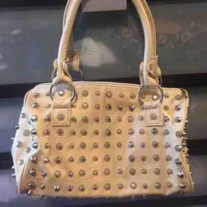 Studded handbag